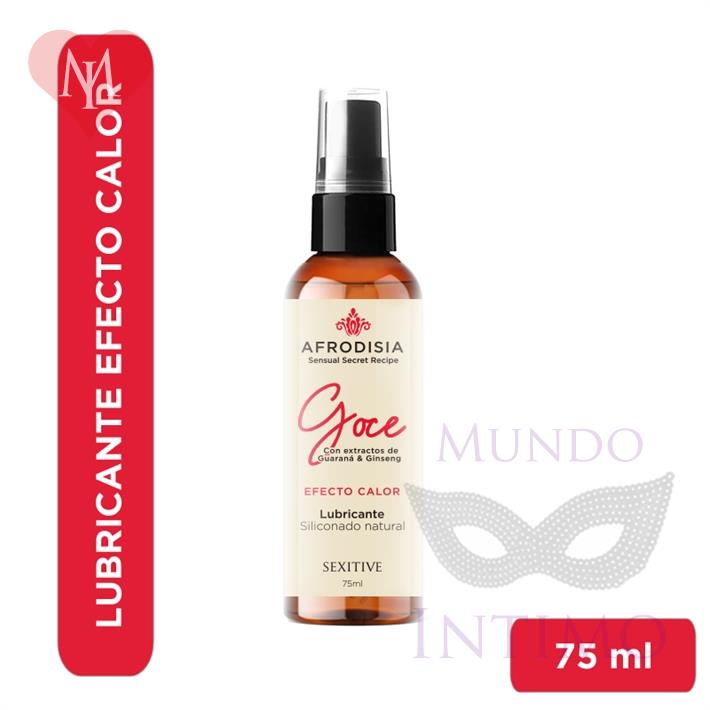  Aceite siliconado Goce efecto calor 75ml 